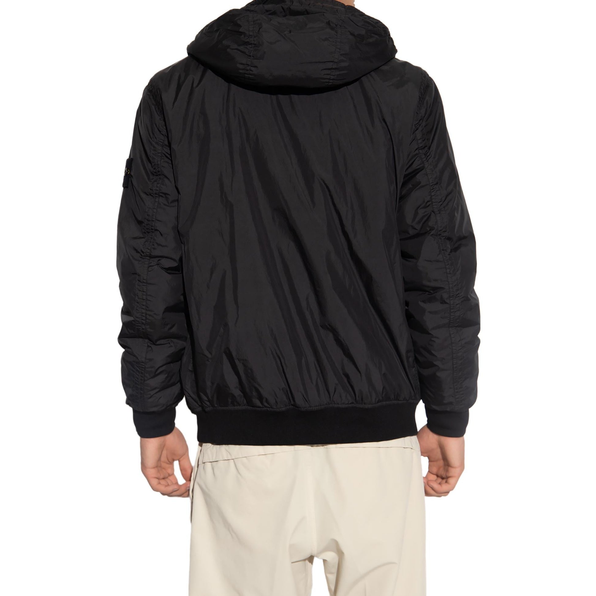 STONE ISLAND Garment Dyed Crinkle Reps NY Jacket 'Black' 791540823-V0029