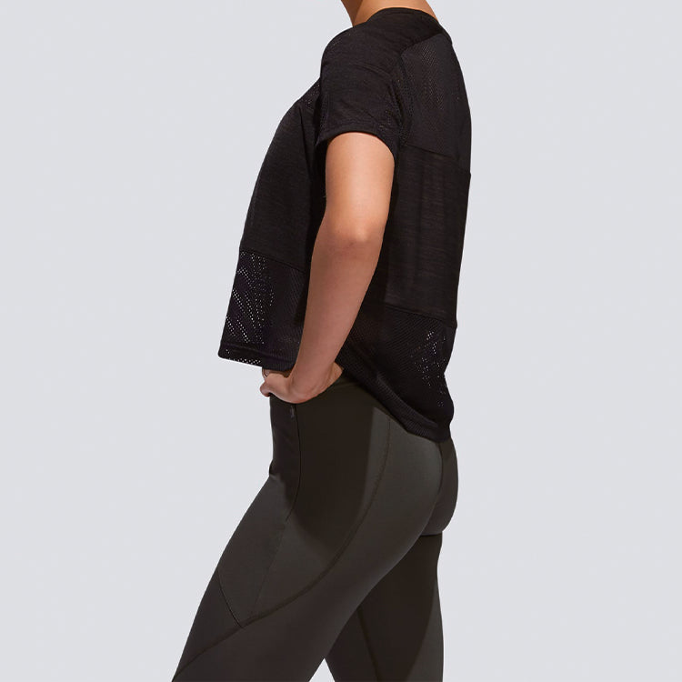 (WMNS) adidas Badge of Sport Tee 'Black' DX7534