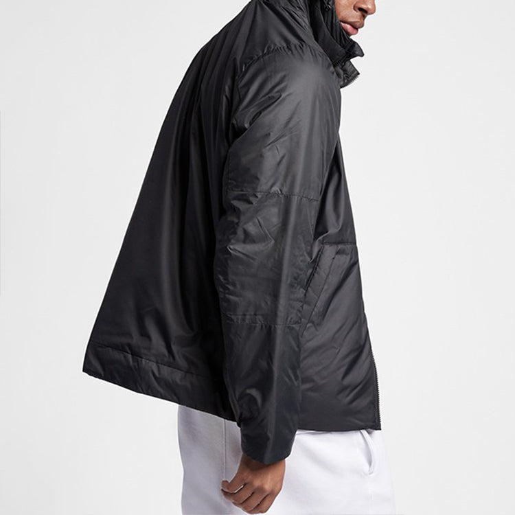 Nike Casual Sports Stay Warm hooded padded Jacket Black AJ7957-010