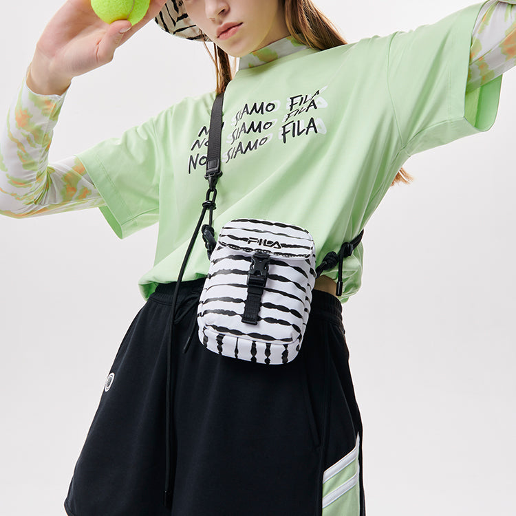 FILA FUSION Alphabet Printing Tie Dye Loose Green T11W131107F-LG