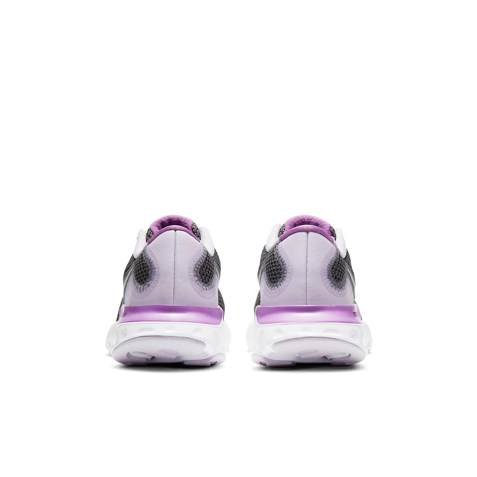 (GS) Nike Renew Run 'Black White Purple' CT1430-008