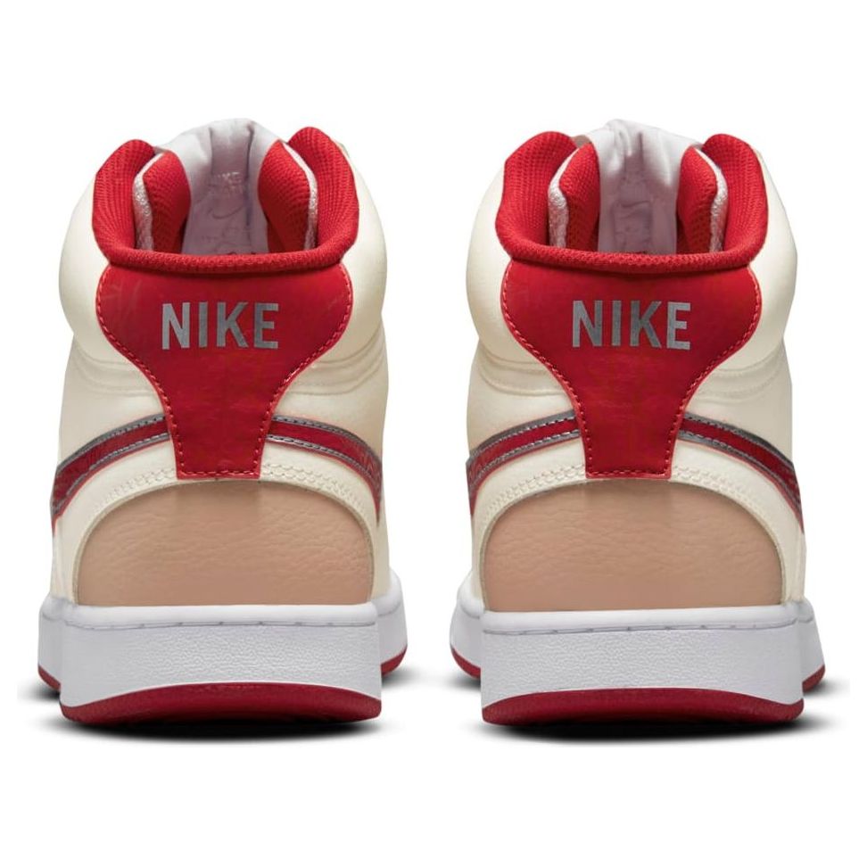 Nike Court Vision Mid-Top Sneakers White/Red DQ4977-161