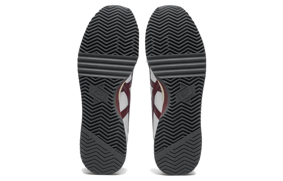 Onitsuka Tiger Dualio Marathon Running Shoes 'White Grey Burgundy' 1183B545-201