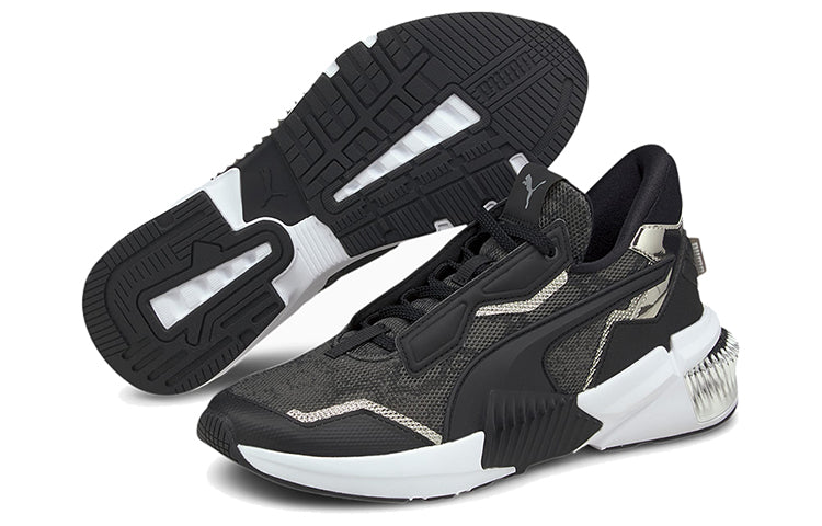 (WMNS) PUMA Provoke XT 'Untamed - Black Metallic Silver' 194432-02