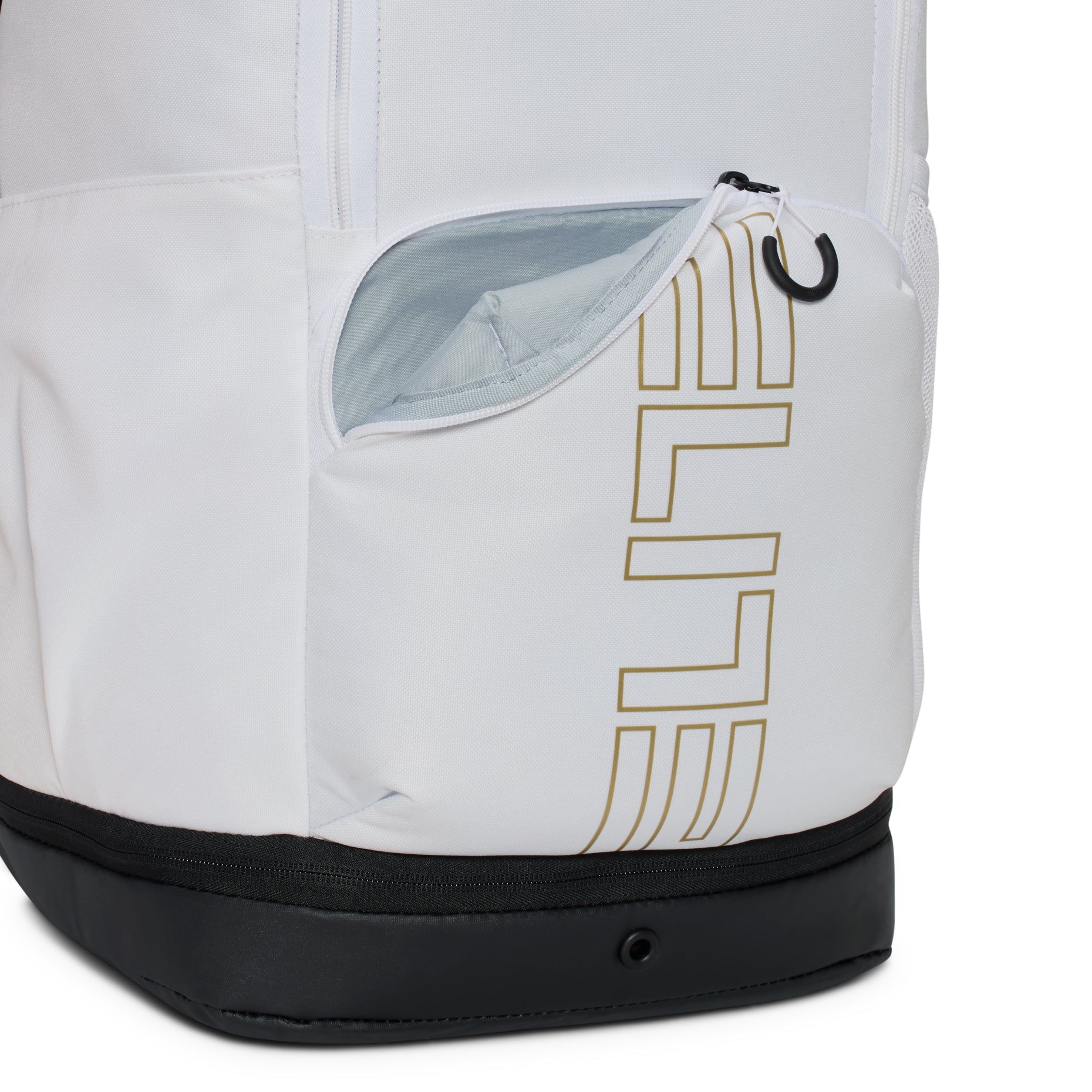 Nike Varsity Elite 'WHITE BLACK METALLIC GOLD' HM9965-100