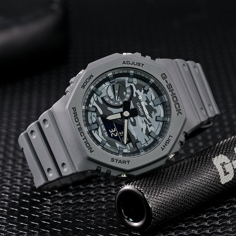 CASIO G-Shock Analog-Digital 'Grey' GA-2100CA-8APR