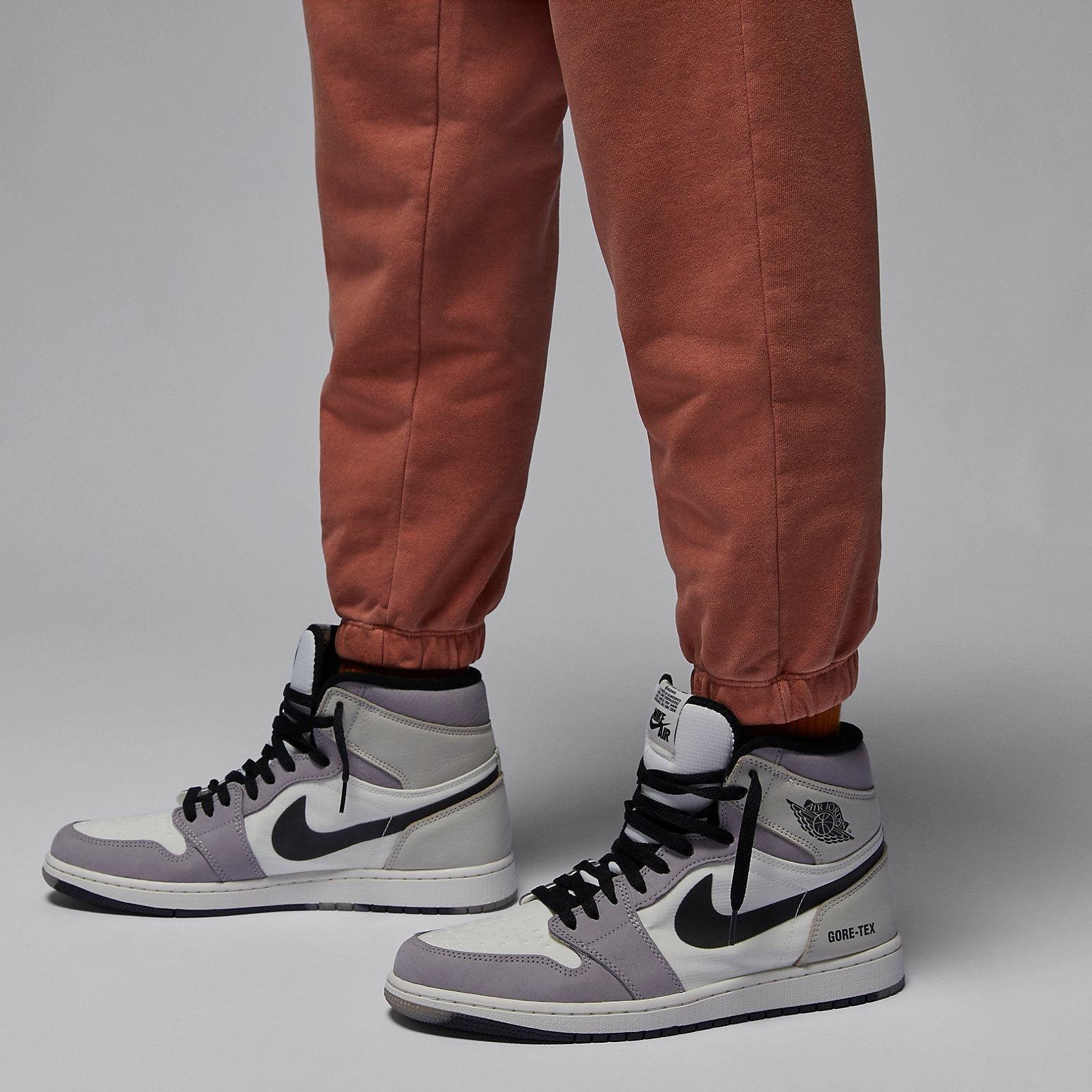 Air Jordan Essential Fleece Washed Trousers 'Orange' FB7299-810