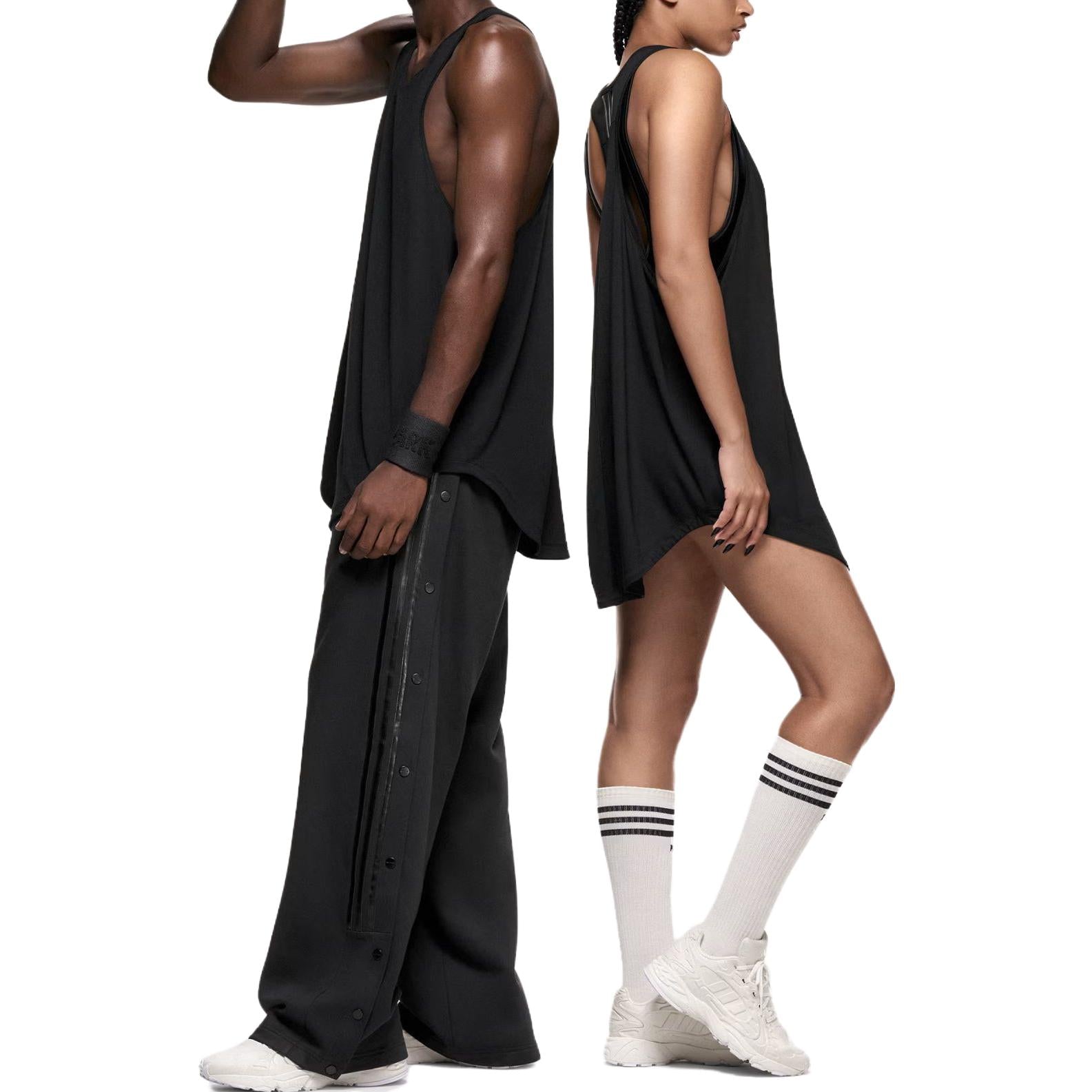 adidas IVY PARK Racerback Tank Top 'Black' IK9627