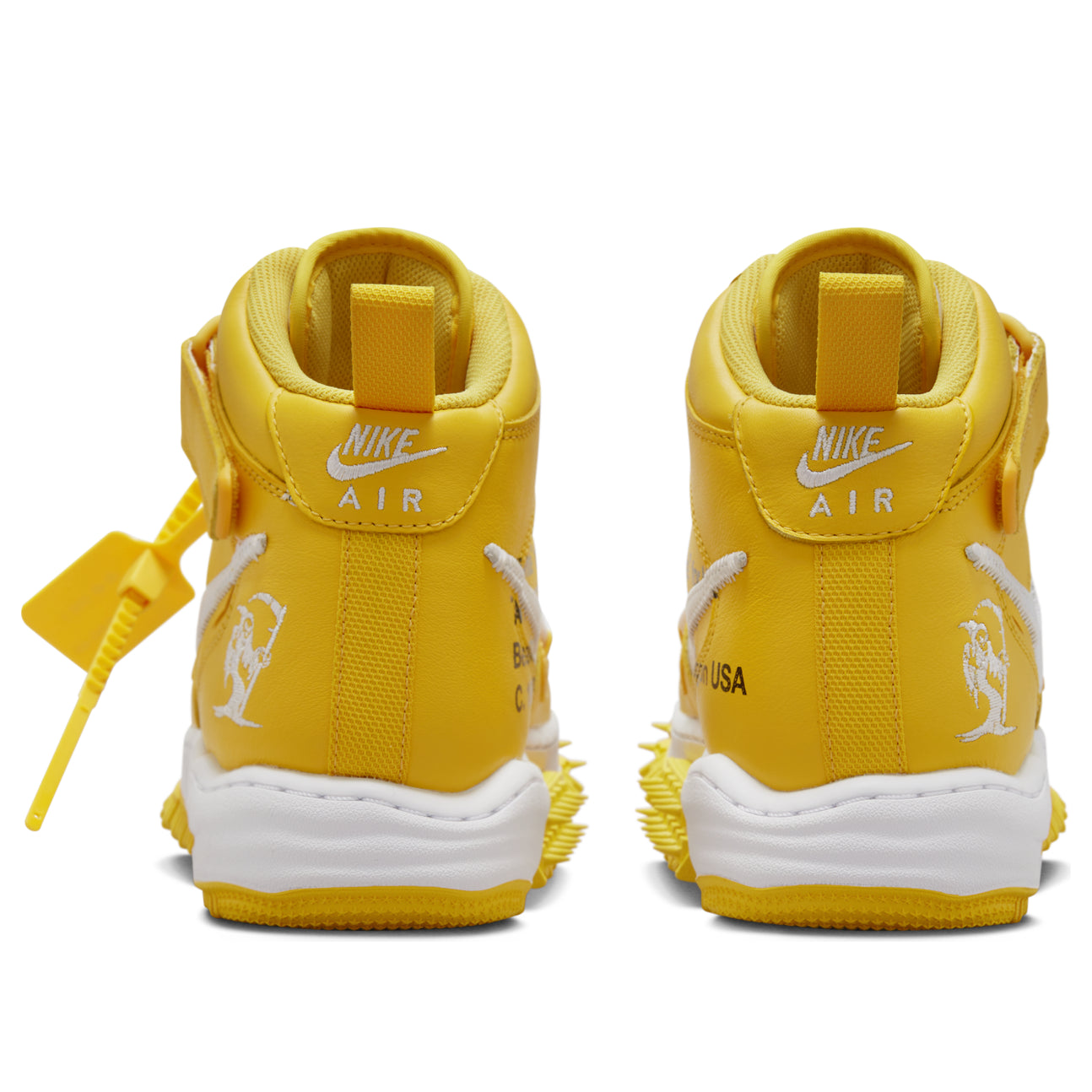 Nike x Off-White Air Force 1 Mid SP 'Varsity Maize' DR0500-101