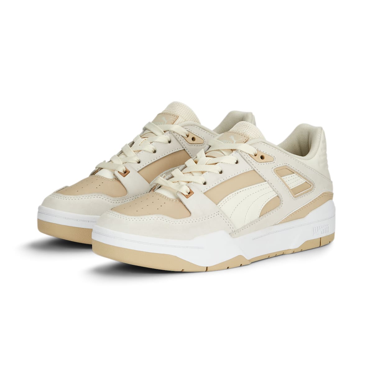 (WMNS) PUMA Slipstream PRM 'White Brown' 392061-02
