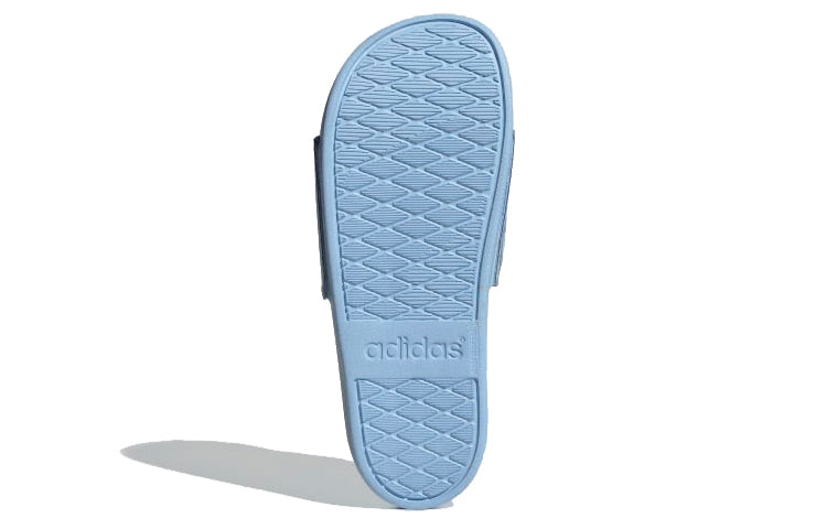 (WMNS) adidas Adilette Comfort Slides '3 Stripes Shimmer - Glow Blue' EE6817