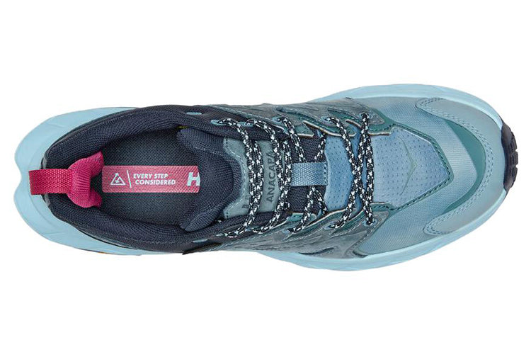 (WMNS) HOKA ONE ONE Anacapa Low GoreTex Niebieskie 'Blue' 1119373-MSSS