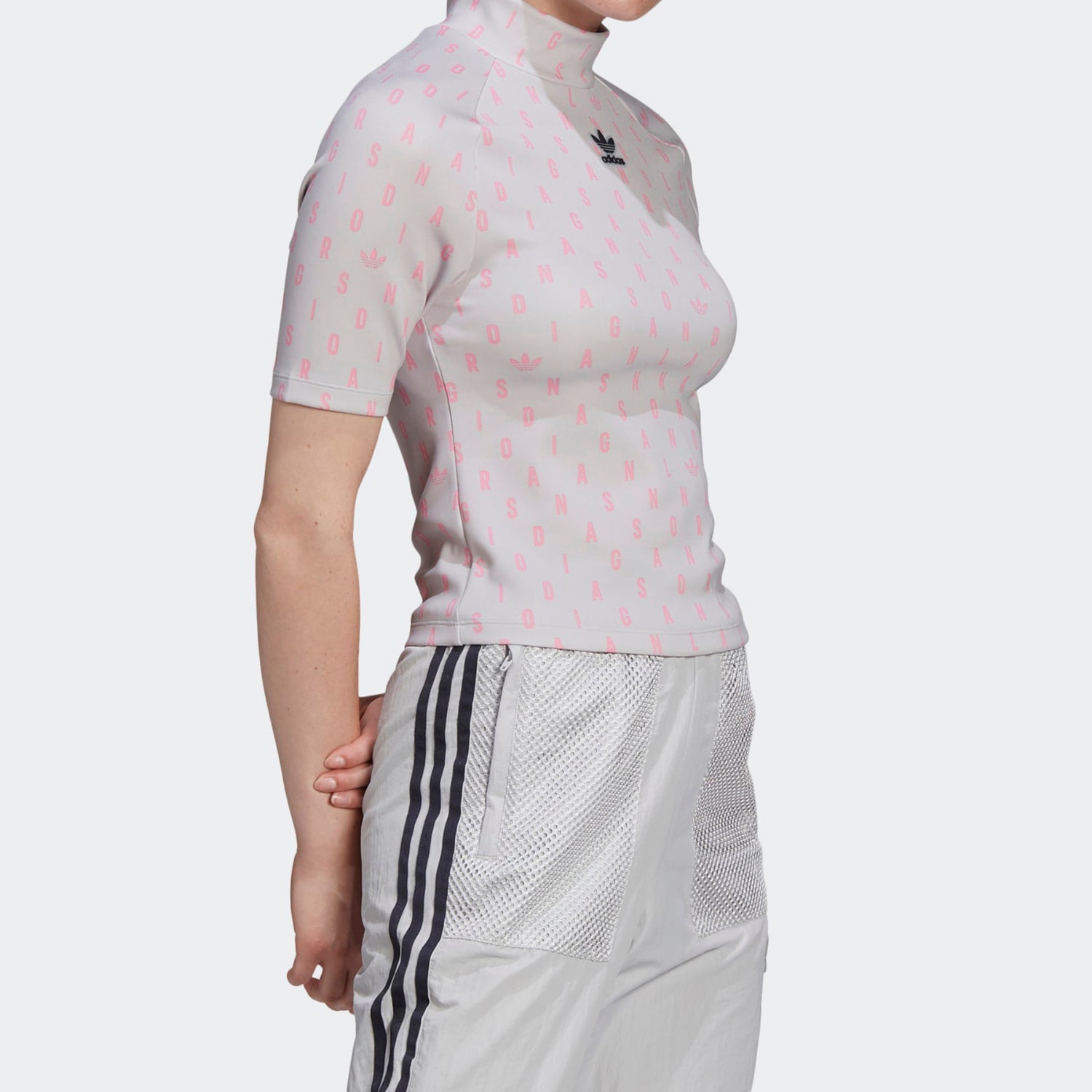 (WMNS) adidas originals Logo Printing Boss Grey GP3089