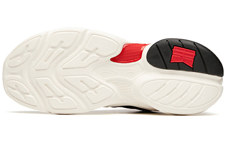 ANTA Life Series Sneakers 'Black Red White' 112018882-11