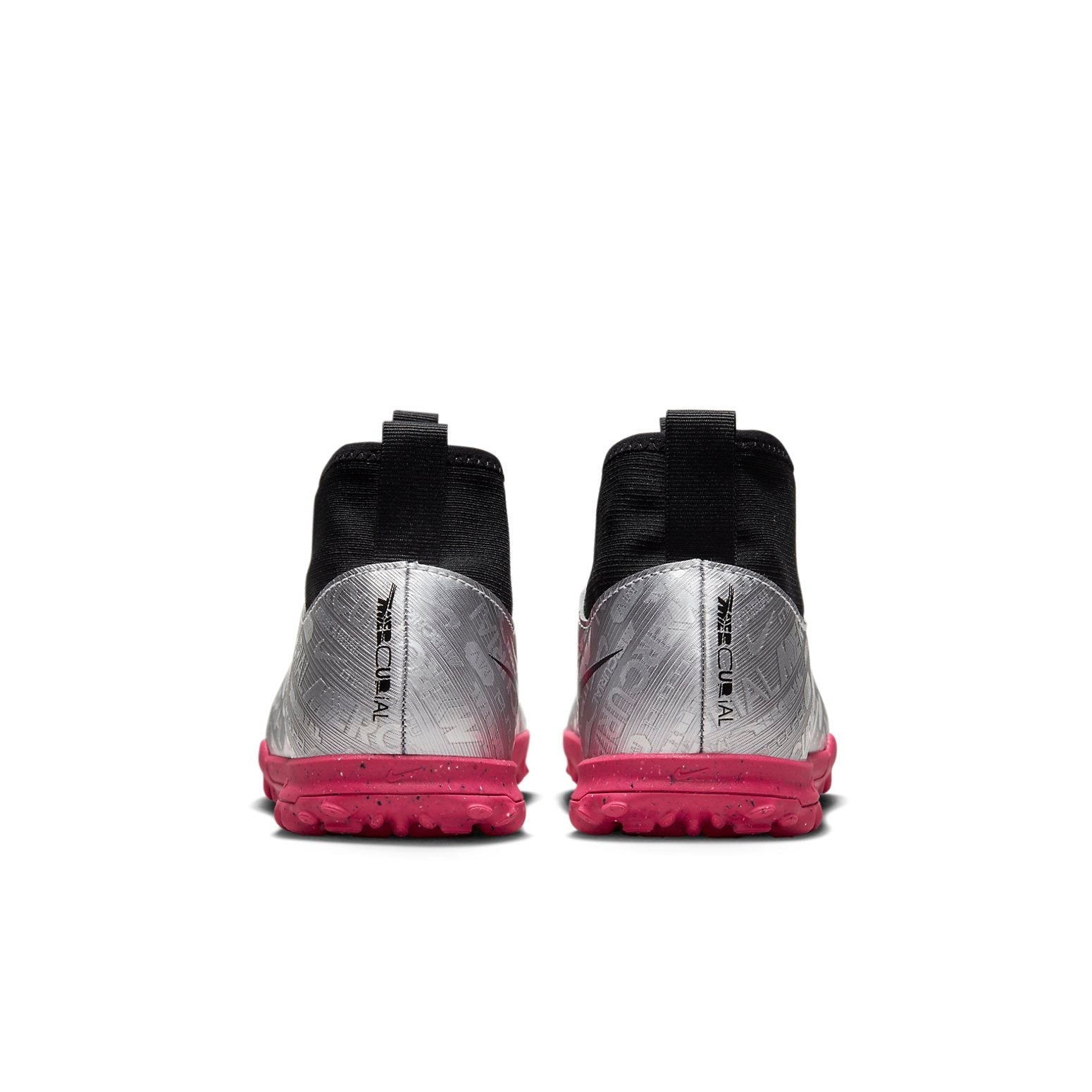 (GS) Nike Jr Mercurial Superfly 9 Acad 25 TF Turf 'Silver Hyper Pink' FJ2033-060