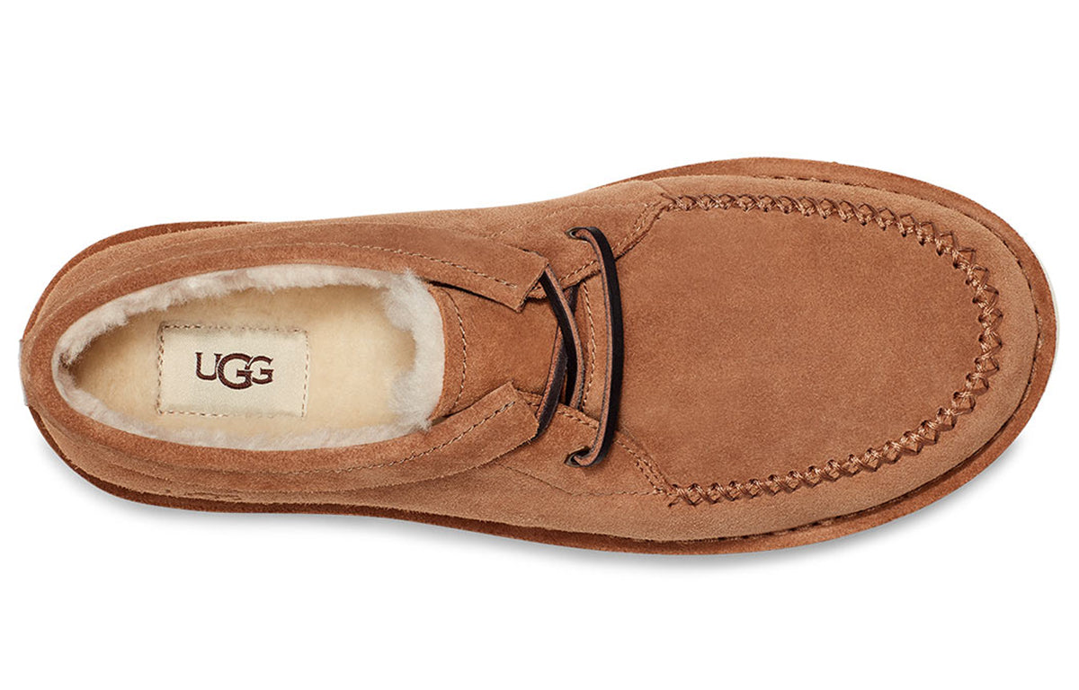 UGG Campout Lace Low Short Boots Brown 1112411-CHE