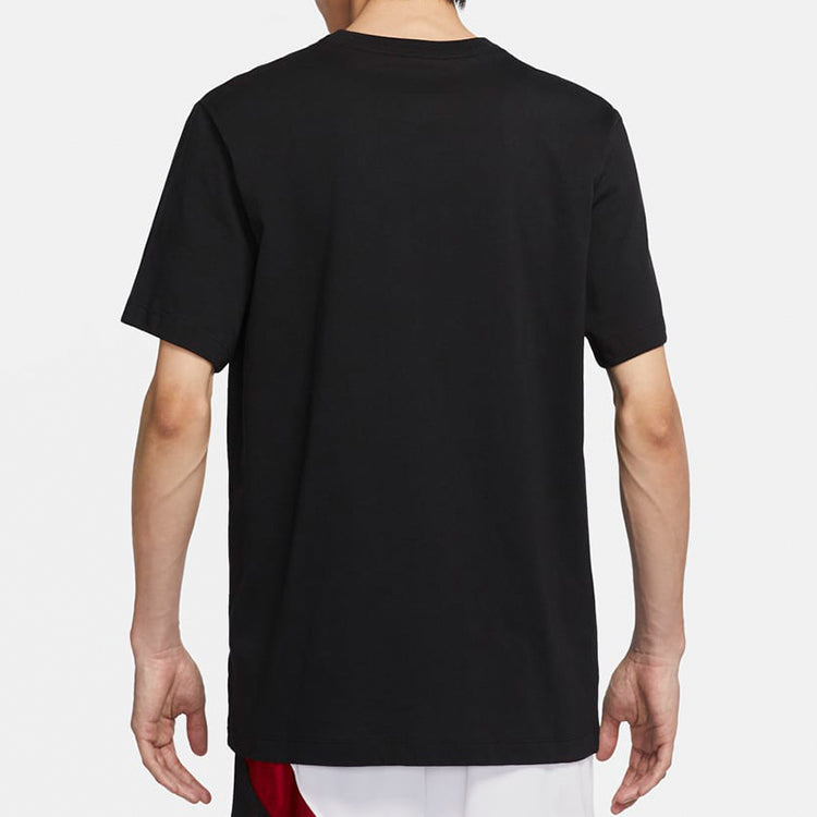 Air Jordan Air Wings Round-neck Short-sleeve Tee Men Black CU1980-010