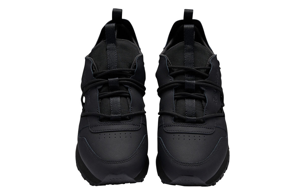 (WMNS) Reebok Classic Leather Running shoes 'Black' EH0404