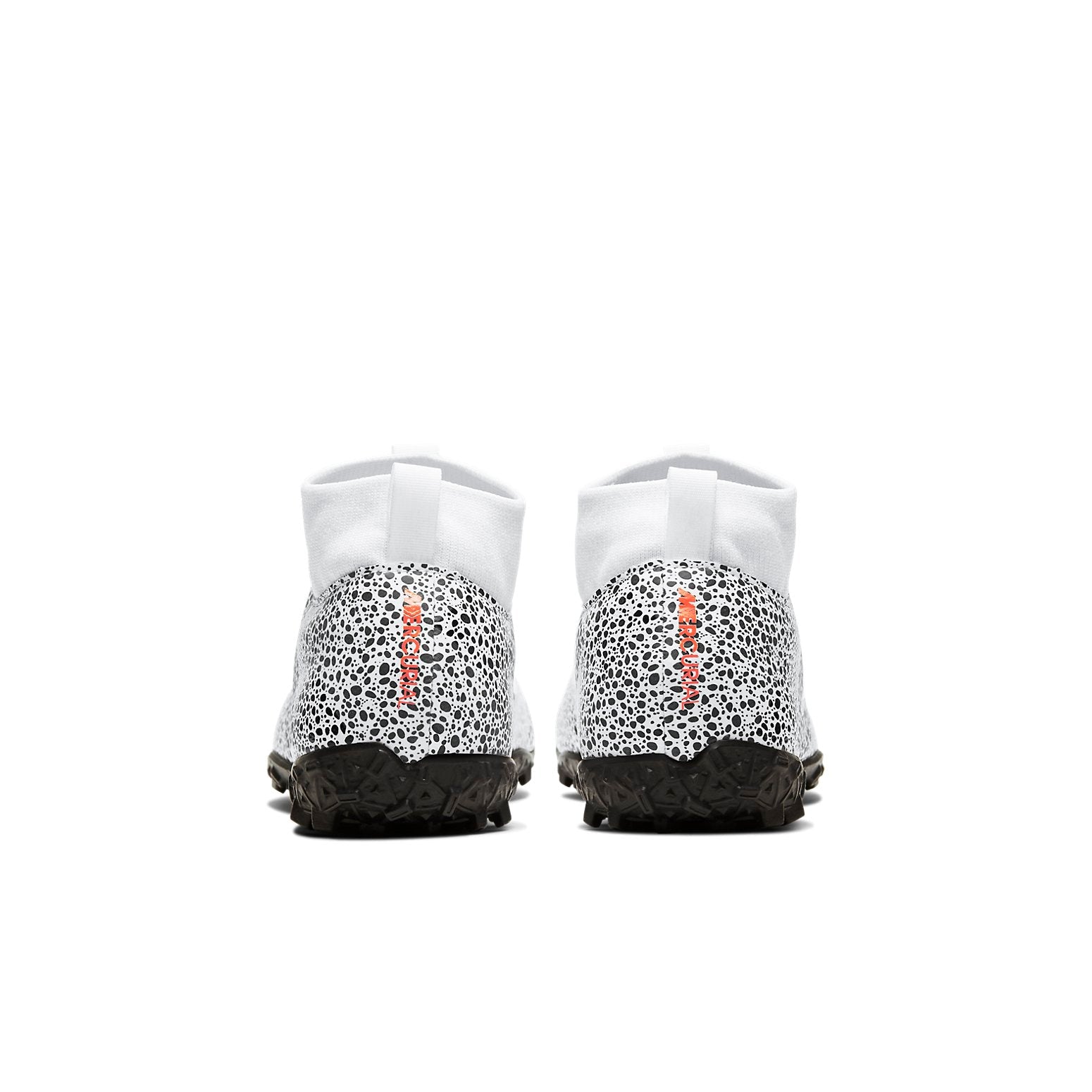 (GS) Nike Jr. Mercurial Superfly 7 Academy CR7 Safari TF Turf 'Black White Orange' CV3187-180