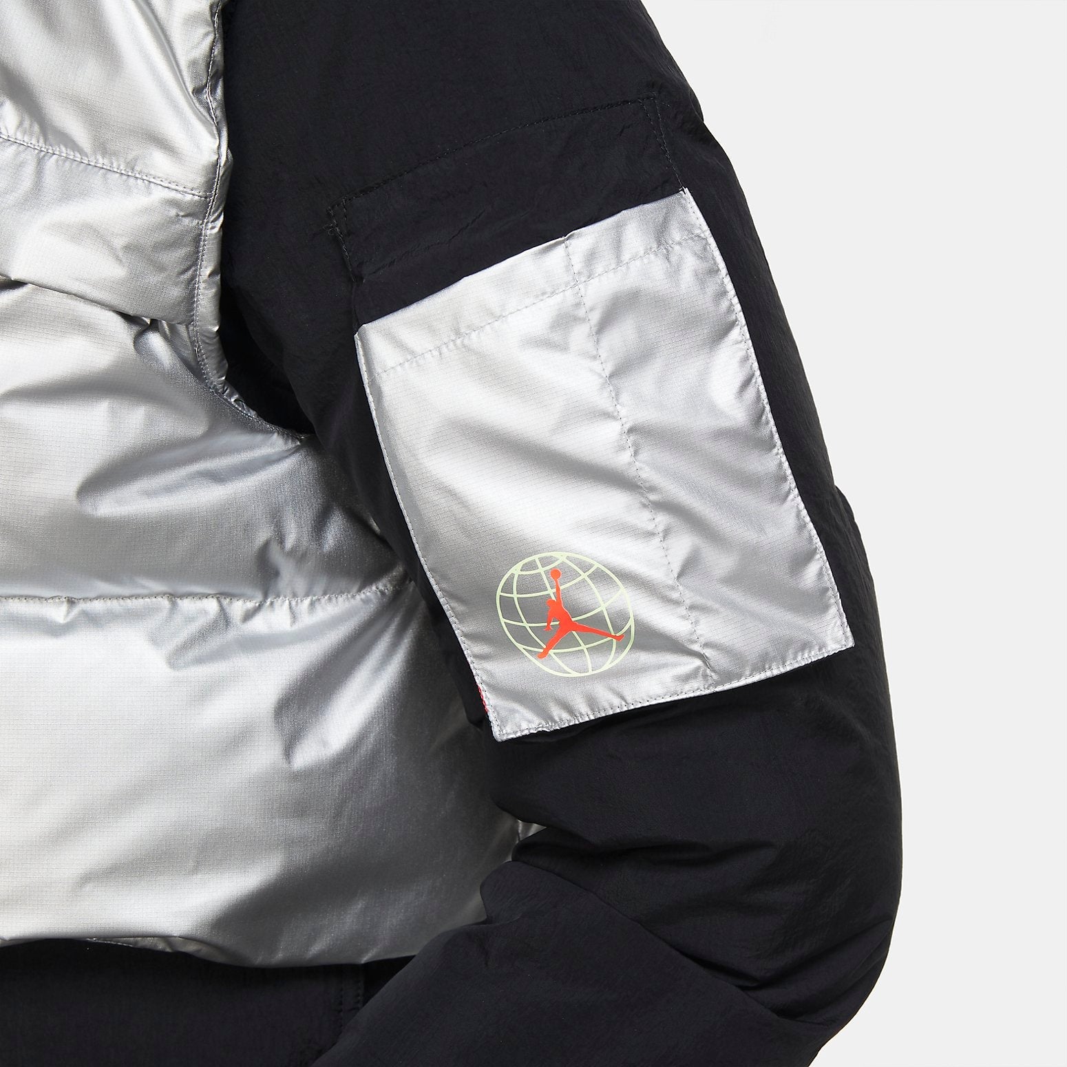 (WMNS) Air Jordan Winter Utility Down Parka Coat 'Sliver' CV2561-010