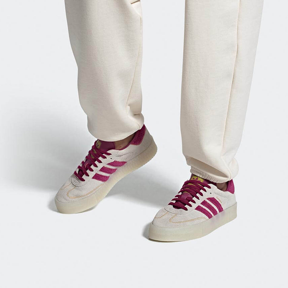 (WMNS) adidas Sambarose 'Brown Purple' FZ3637