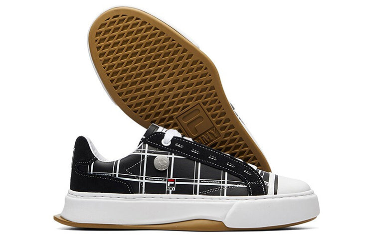 (WMNS) Fila Fusion 'Black CheckeRed' T12W115112FBK