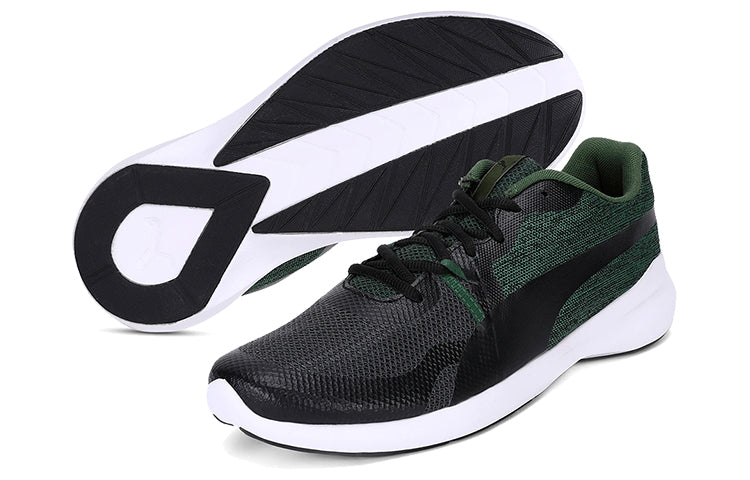 PUMA Pacer Wave Idp Low Running Shoes Black/Green 369708-06