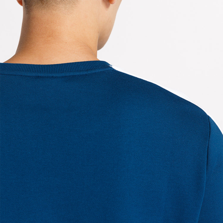 PUMA Casual Sports Breathable Round Neck Pullover Blue 595913-38