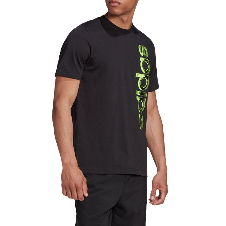 adidas M Hyprl Vrtlg Training Sports Short Sleeve Black GD5919