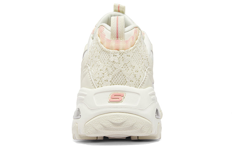 (WMNS) Skechers D'lites 1.0 Sneakers 'Beige' 896738-NTCL