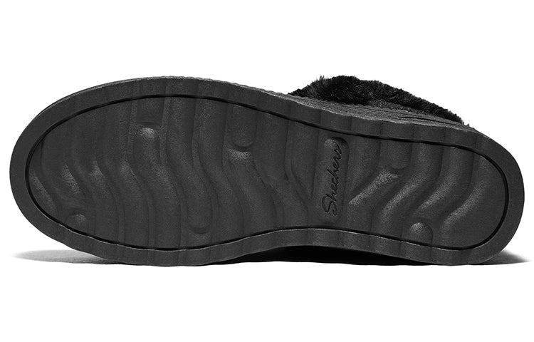 (WMNS) Skechers Modern Comfort Winter Shoes 'Black' 167660-BBK