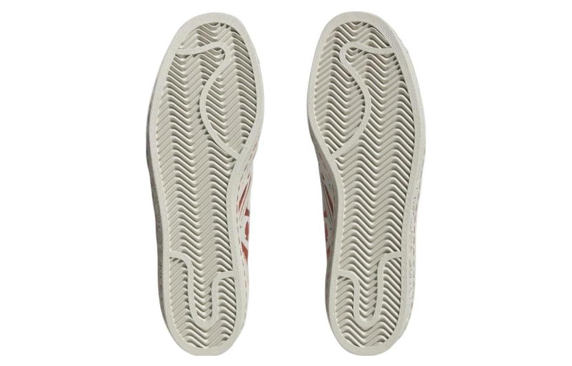 adidas originals Superstar 80s x Han Meilin 'White Red' ID4378
