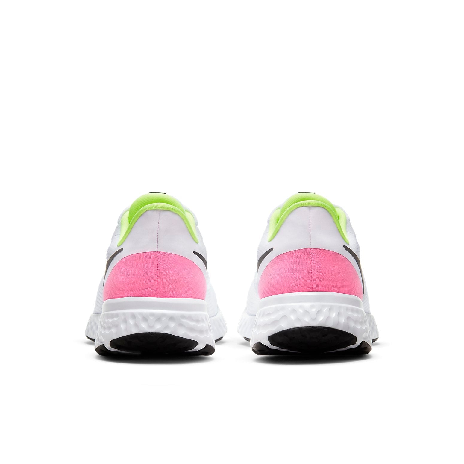 (WMNS) Nike Revolution 5 White/Pink/Green CZ8142-100