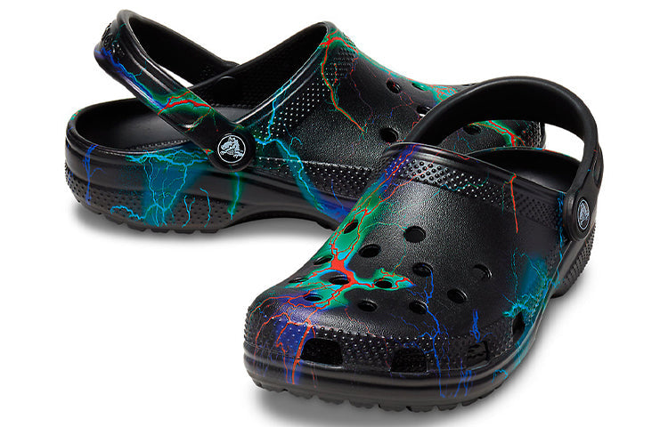Crocs Classic Clog 'Black Flash' 206868-0GZ
