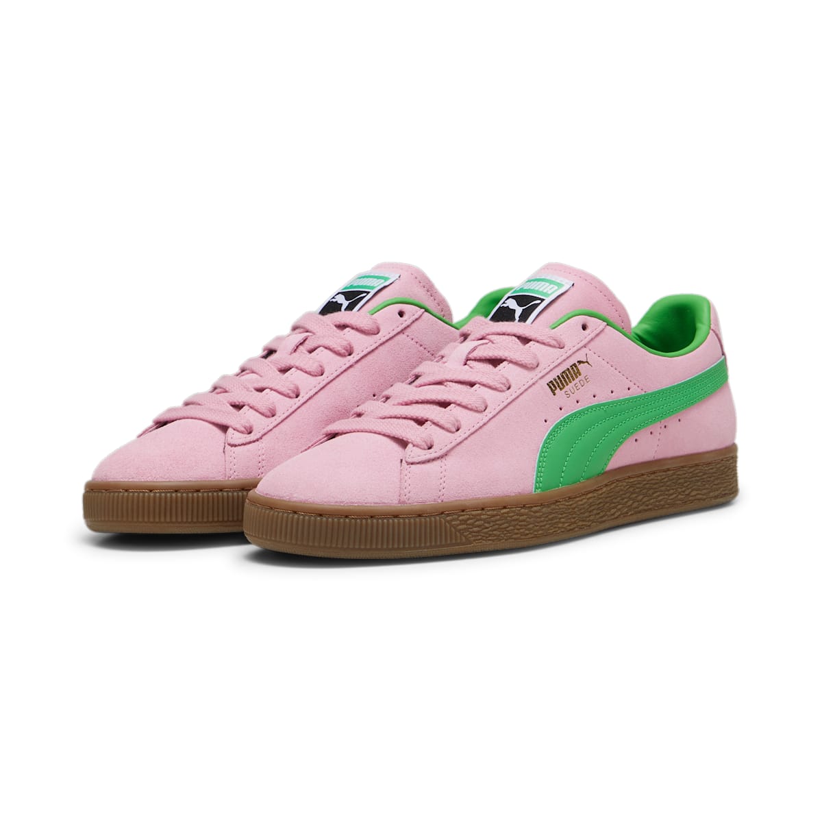 PUMA Suede Terrace 'Pink Delight Green' 396451-02