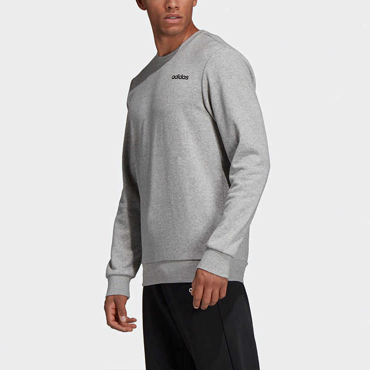 adidas Leisure Sports Round Collar Men's Grey DQ3087