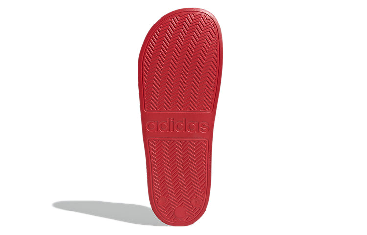 adidas Adilette Shower Slides 'Scarlet White' FY7815