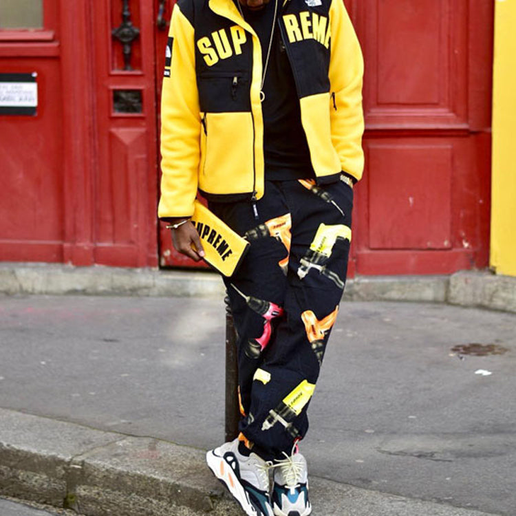 Supreme SS19 x The North Face Arc Logo Denali Fleece Jacket Yellow SUP-SS19-549