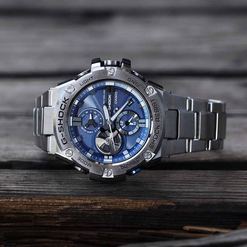CASIO G-Shock G-Steel 'Silver Blue' GST-B100D-2APRT