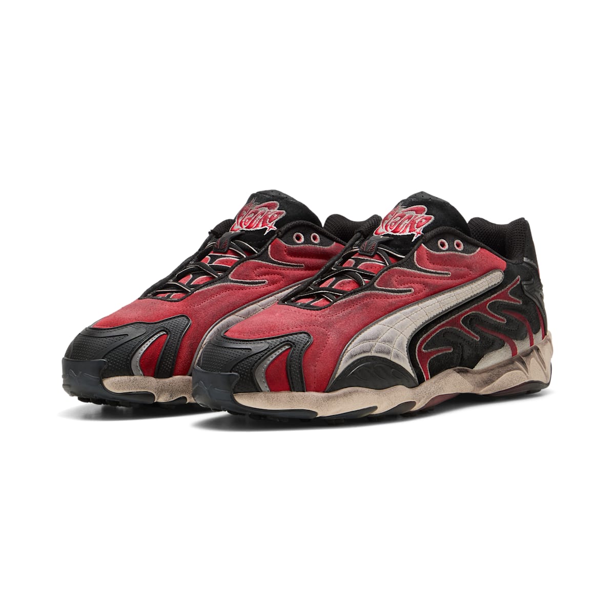 PUMA x A$AP Rocky Inhale 'Distressed Pack Black Pop Red' 402453-01