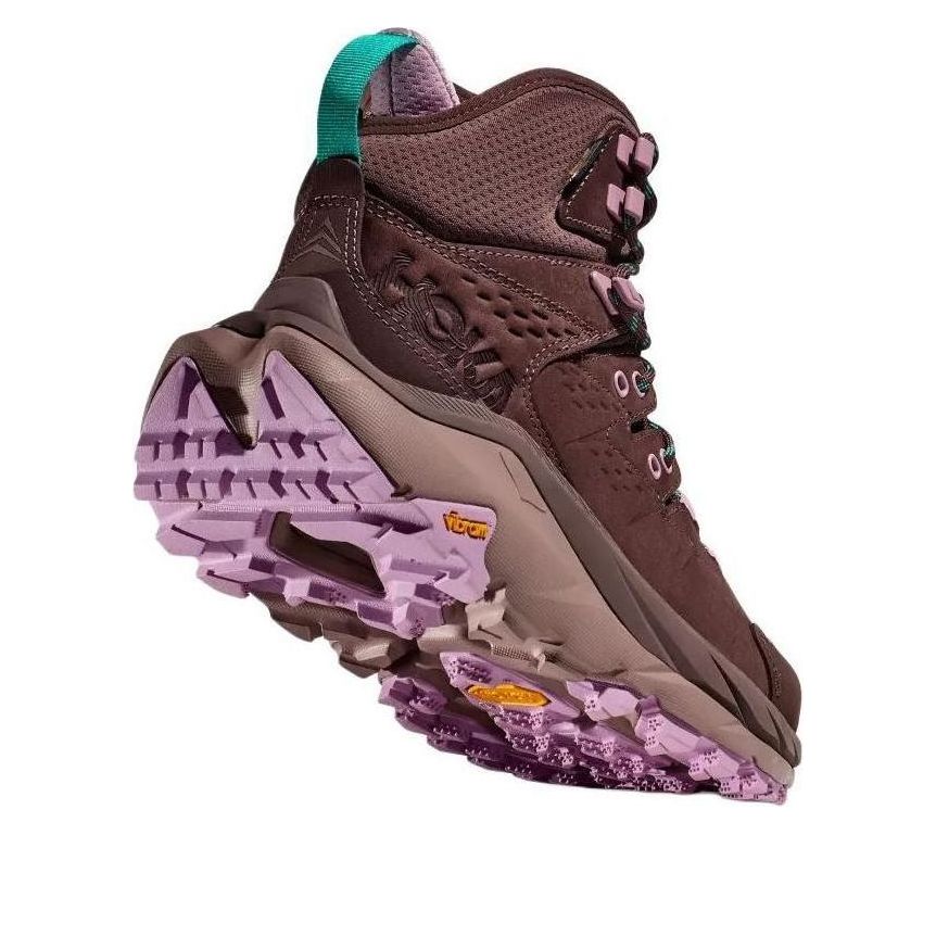 (WMNS) HOKA ONE ONE Kaha 2 GTX Hi 'Burgundy' 1123156-SZQ