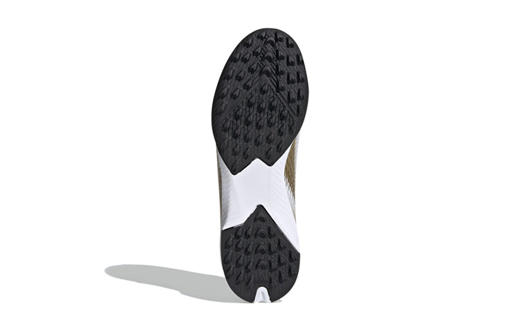 (GS) adidas X Ghosted.3 TF 'White Metallic Gold Melange' EG8214