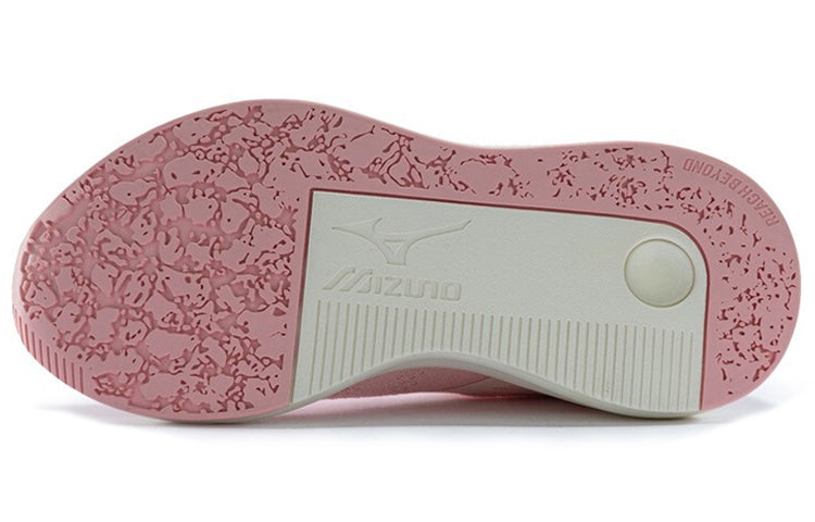 (WMNS) Mizuno PI Knit Pink/White D1GH202460