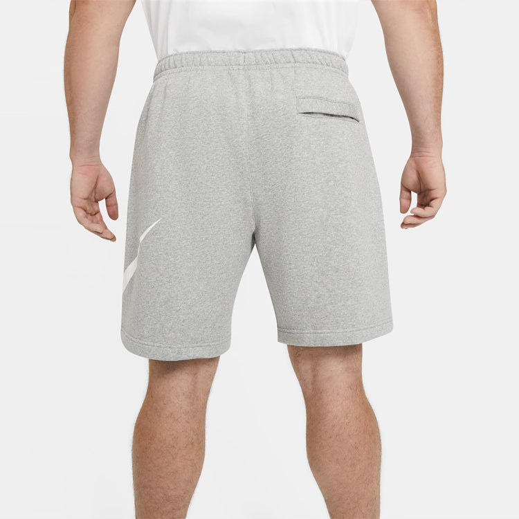 Nike Logo Drawstring Athleisure Casual Sports Shorts Gray BV2721-063