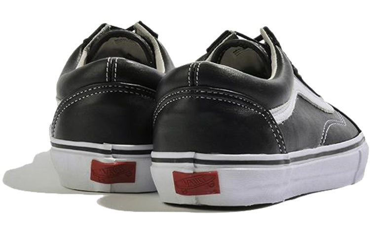 Vans Vault Old Skool VLT LX Leather Black/White VN000D4E1NS