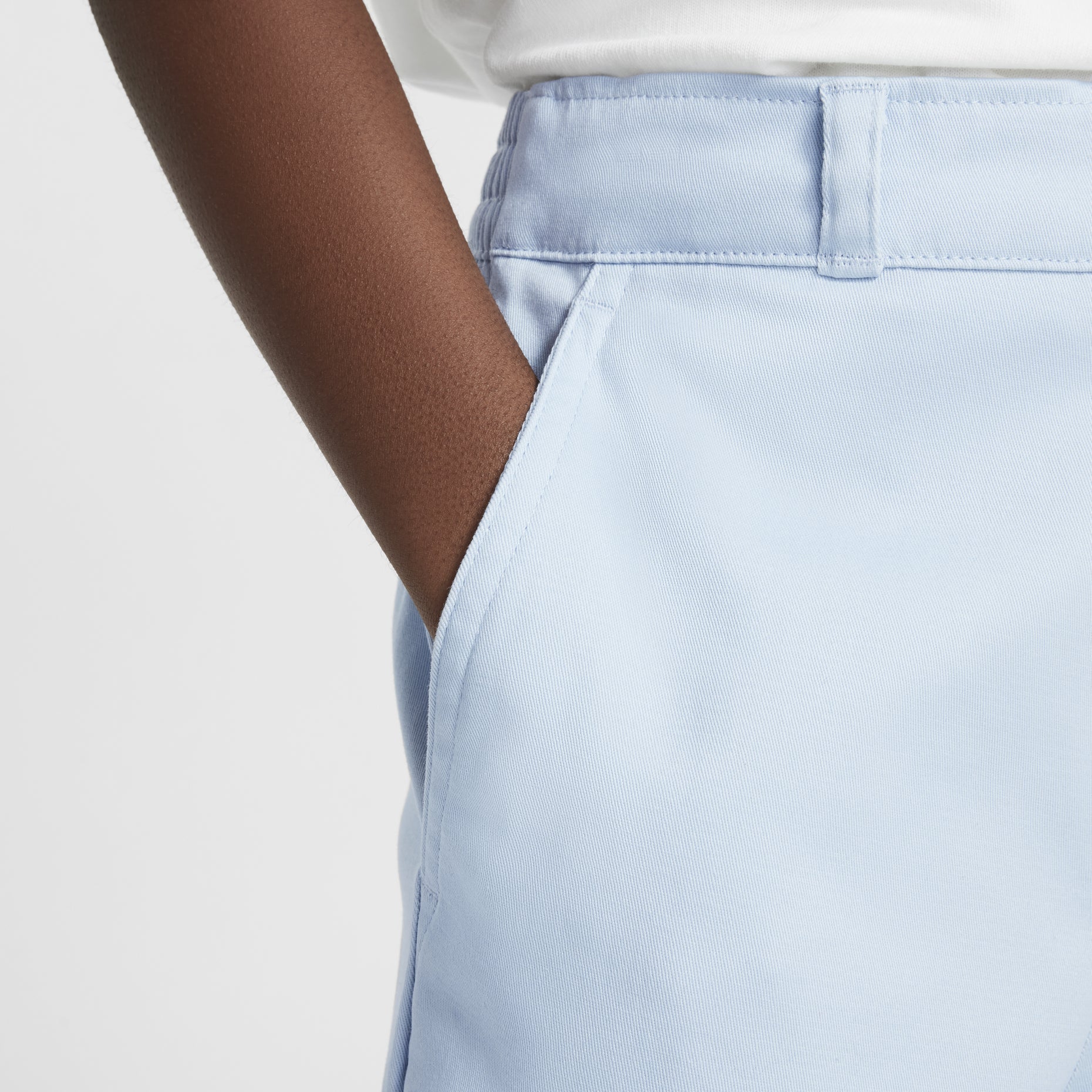 (GS) Nike SB Chino Skate Shorts 'Light Armory Blue' FN9217-440