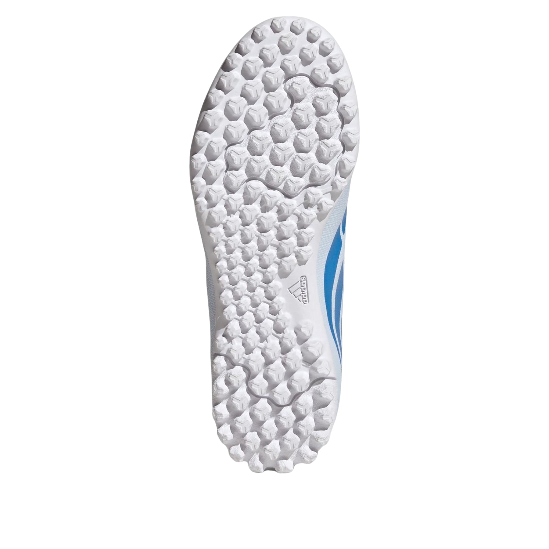 (GS) adidas Predator Club Turf 'Crystal Sky Ray Blue Team Solar Yellow 2' JS0368