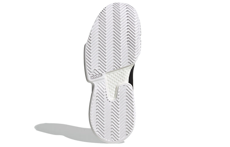(WMNS) adidas Solematch Bounce Hard Court 'Black White' FU8125