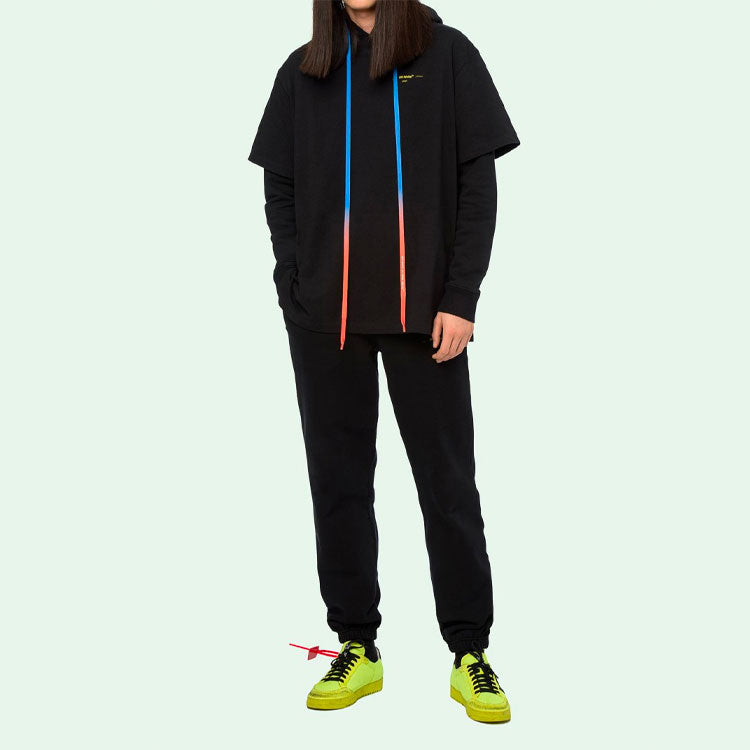 Off-White Back Arrow Printing Drawstring Black OMAB033F191850101060