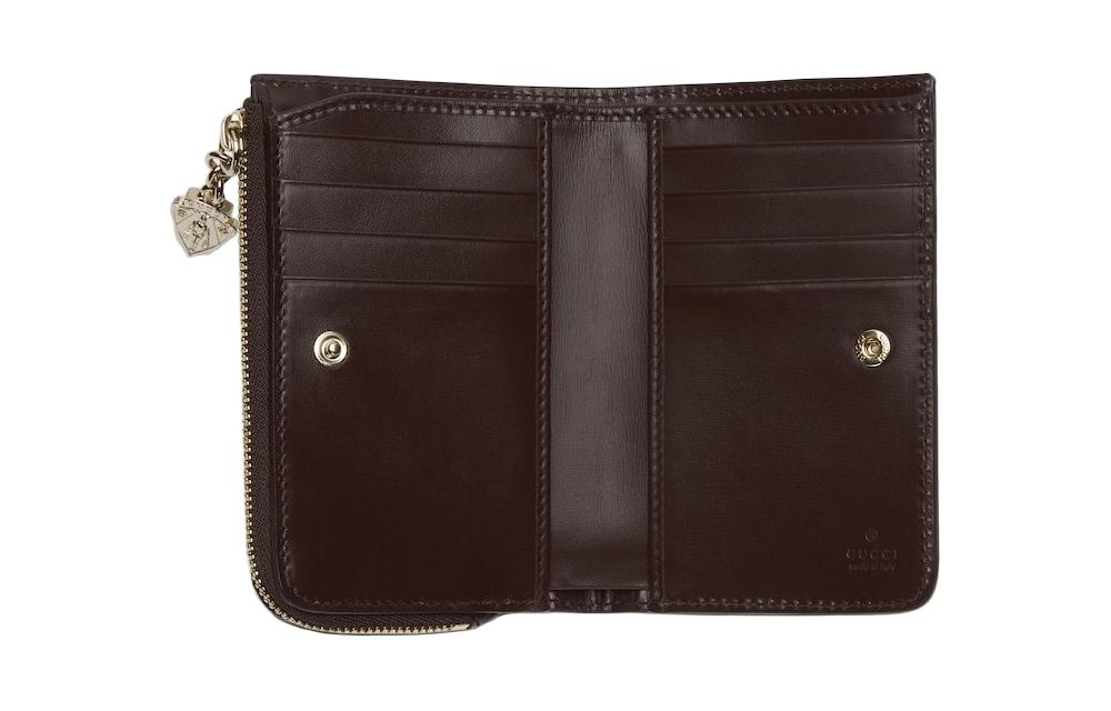 (WMNS) Gucci Luce Mini Wallet 'Beige Ebony Canvas' 790036-FADHW-9742